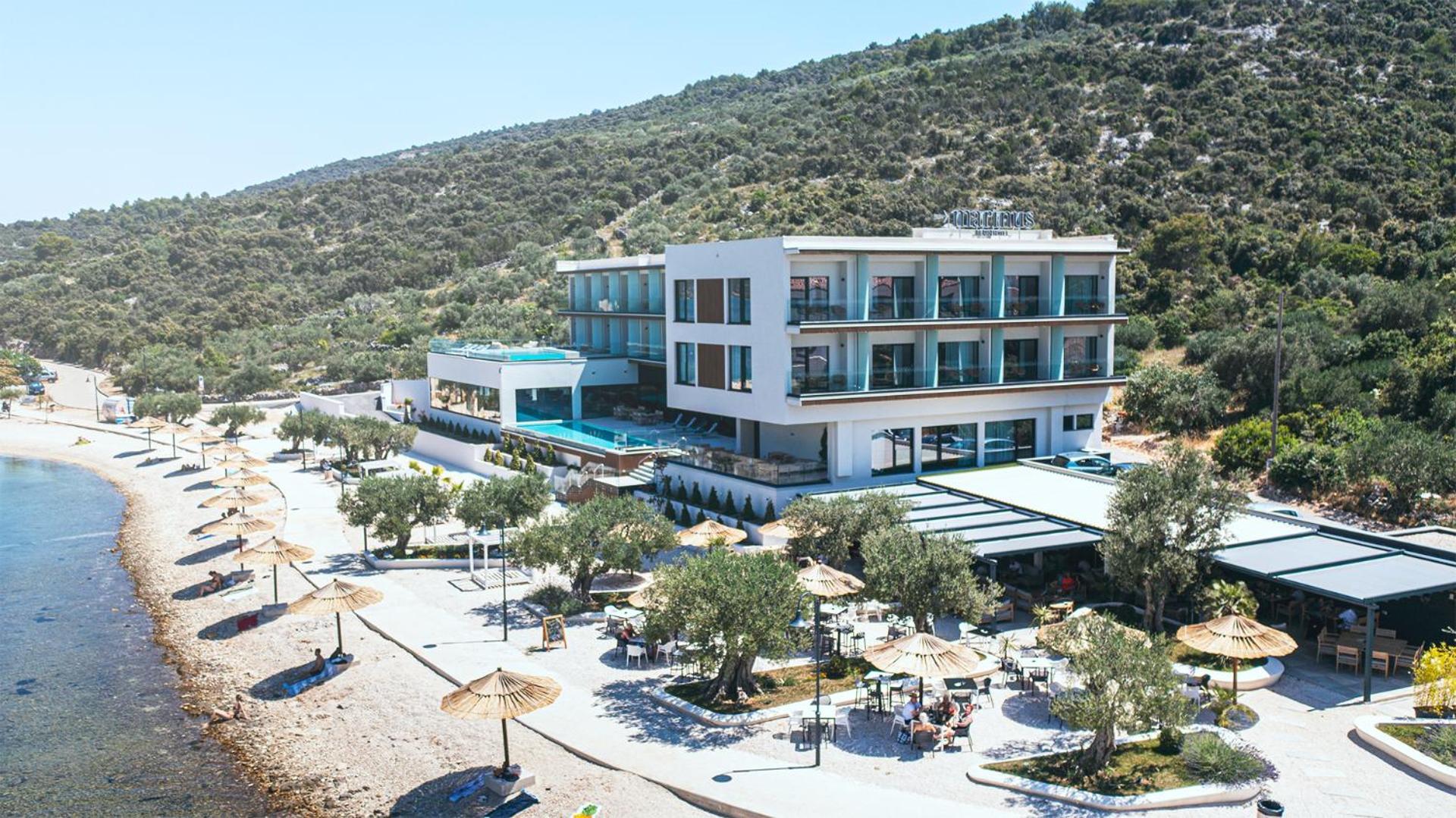 Marinus Beach Hotel Marina Buitenkant foto